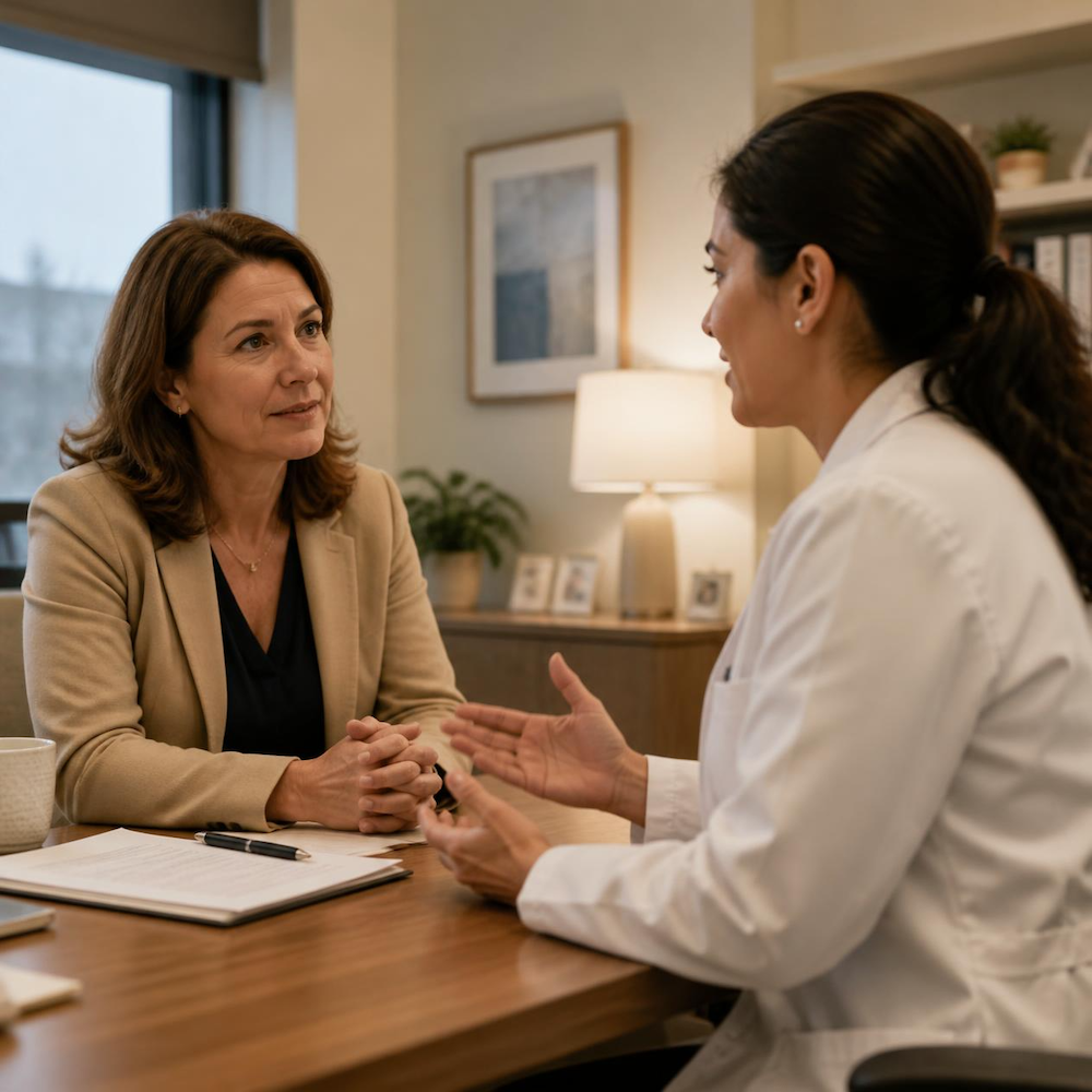 Doctor and patient share-decision making for a DCIS diagnosis